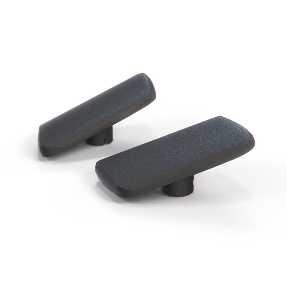 Chevrolet Captiva Headlight Washer Cap Cover Pair Left and Right Primed or Black (96627018) — view 2