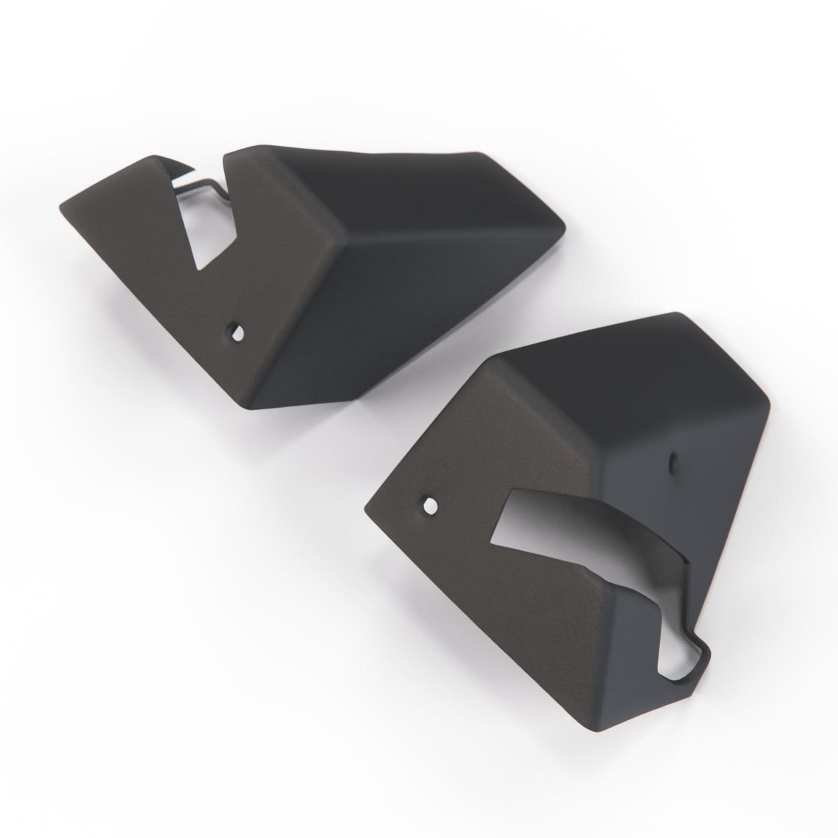 Chevrolet Corvette C4 Targa Top Storage Bracket Cover Black (14051101 & 14051102) — view 2