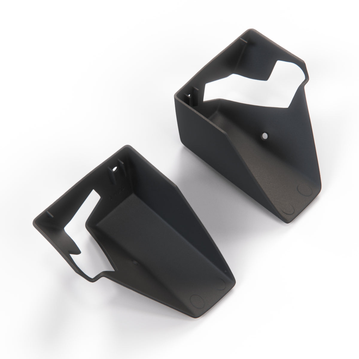 Chevrolet Corvette C4 Targa Top Storage Bracket Cover Black (14051101 & 14051102) — view 3