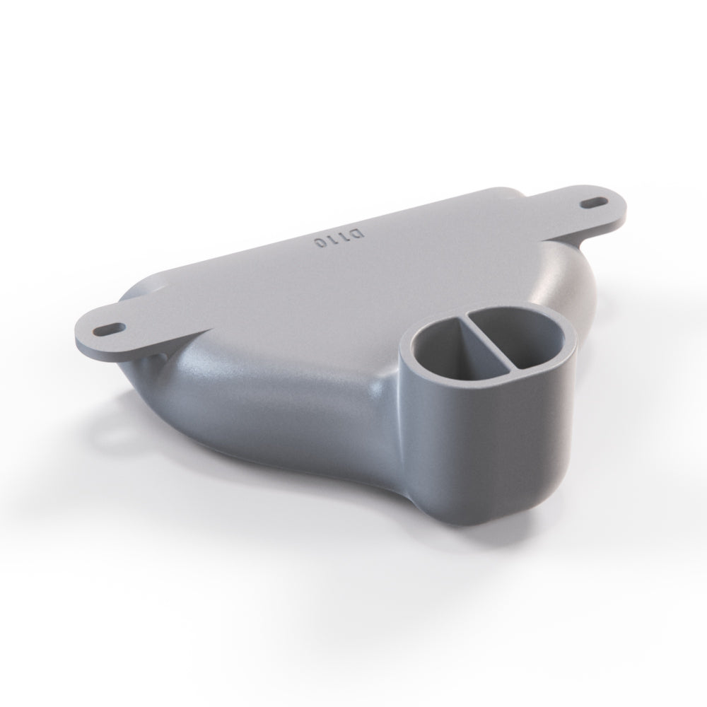 Chevrolet Impala 3rd Generation Air Vent Duct Adapter Driver/Passenger Side Primed — view 2