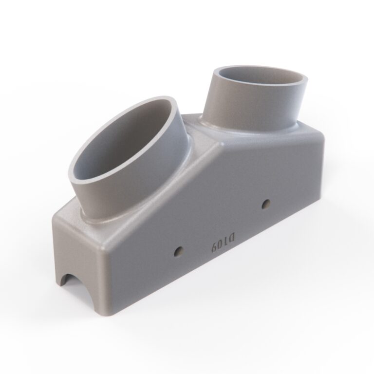 Chevrolet Impala 3rd Generation Center Air Vent Duct Adapter Primed — view 2