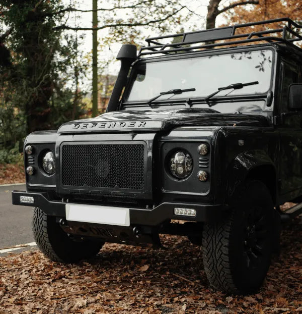 Land Rover Defender Front Bumpers - Customizable with Daytime Running Lights — view 3