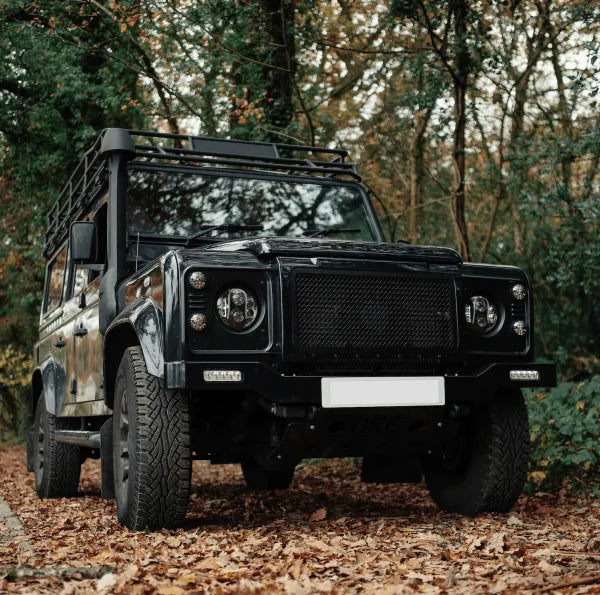 Land Rover Defender Front Bumpers - Customizable with Daytime Running Lights — view 4