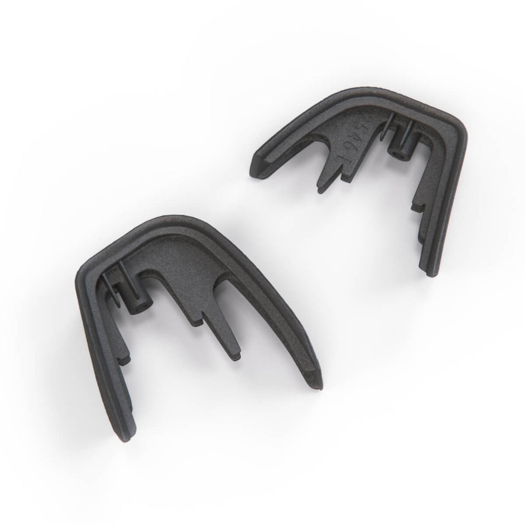 Dodge Mitsubishi 3000GT Dashboard Centre Console Screw Covers Set of 2 LHD or RHD Black / Grey (MB970417 / MB970419) — view 3