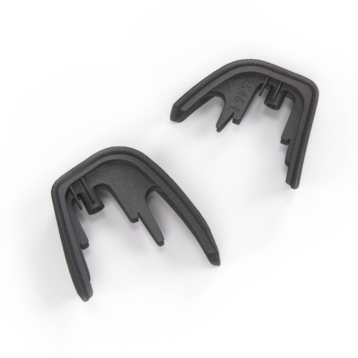 Dodge Mitsubishi 3000GT Dashboard Centre Console Screw Covers Set of 2 LHD or RHD Black / Grey (MB970417 / MB970419) — view 3