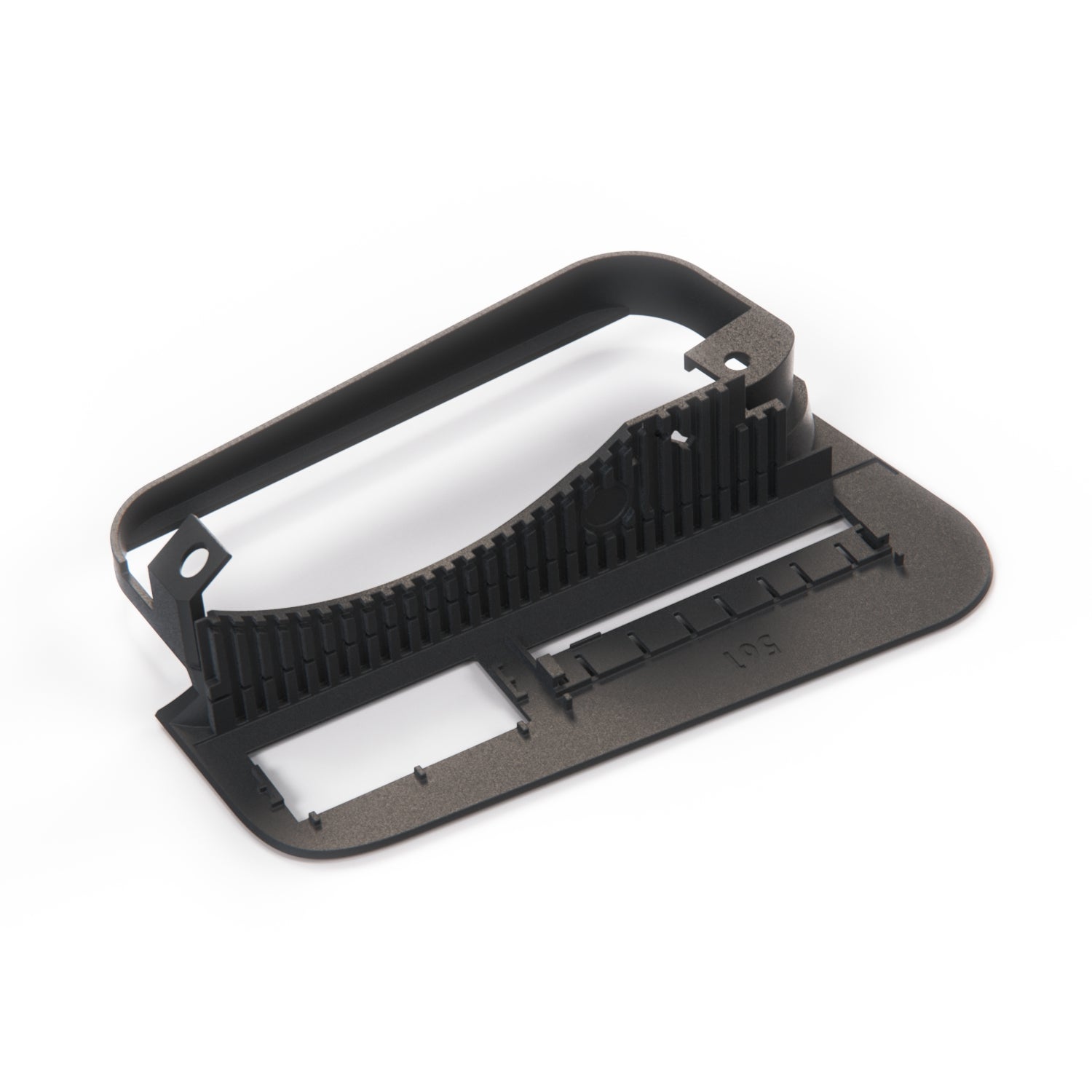 BMW E31 840i/850i/850CSi Automatic Shifter Plate for Gear Selecting Lever (Black) (51168118764) — view 4
