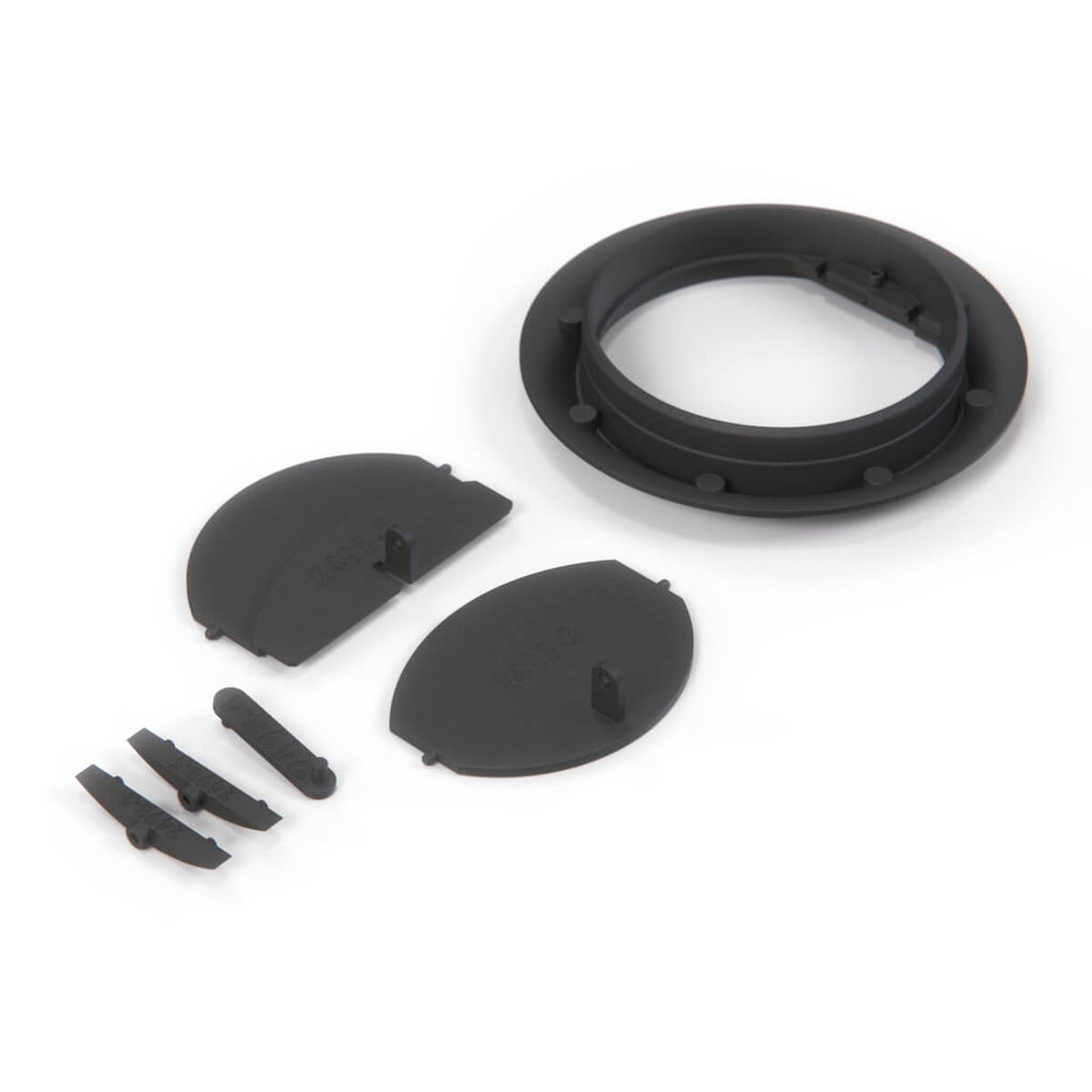 Ferrari 208 246 288 308 Dashboard Air Conditioning Vent Upper Cover Nozzle Black — view 5