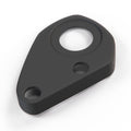 Ferrari F40 208 288 308 328 365 512 Bb Seat Regulator Bottom Cover Black Left or Right