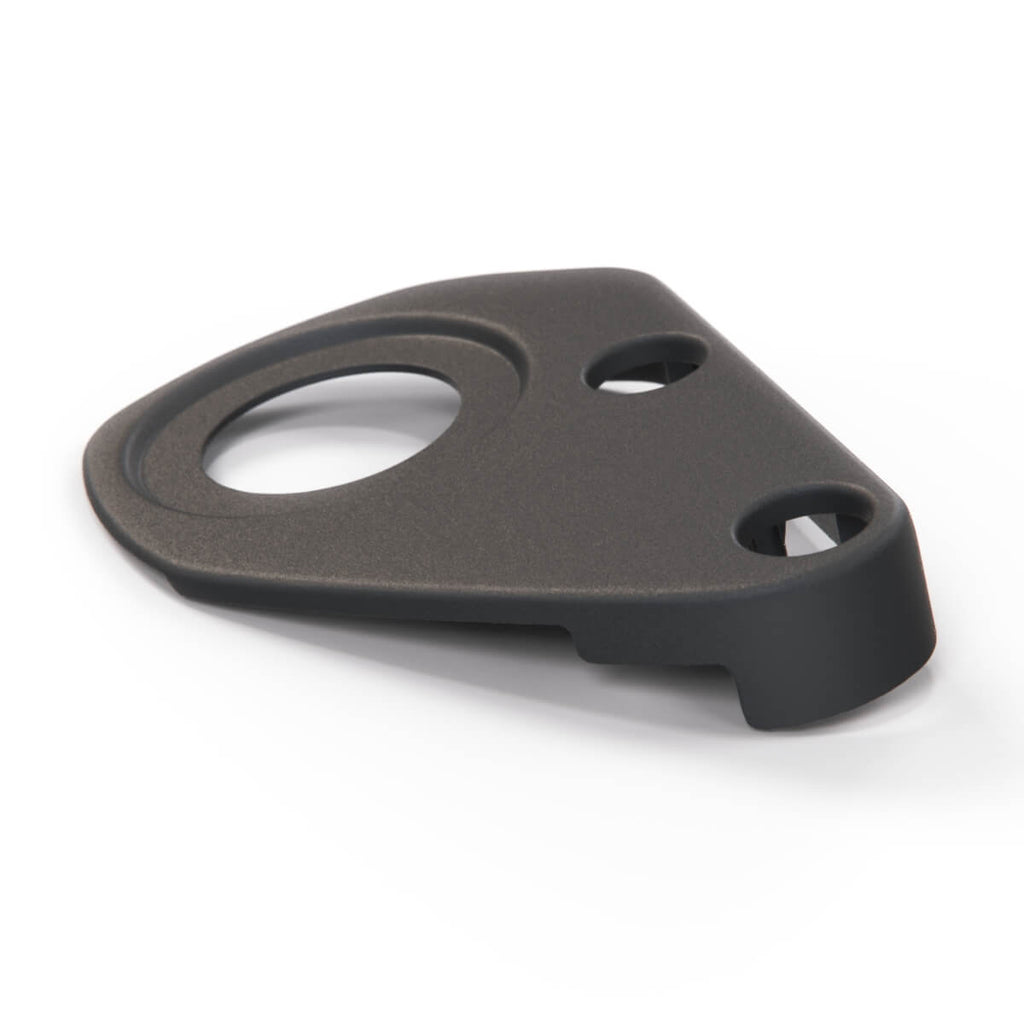 Ferrari F40 208 288 308 328 365 512 Bb Seat Regulator Bottom Cover Black Left or Right — view 2