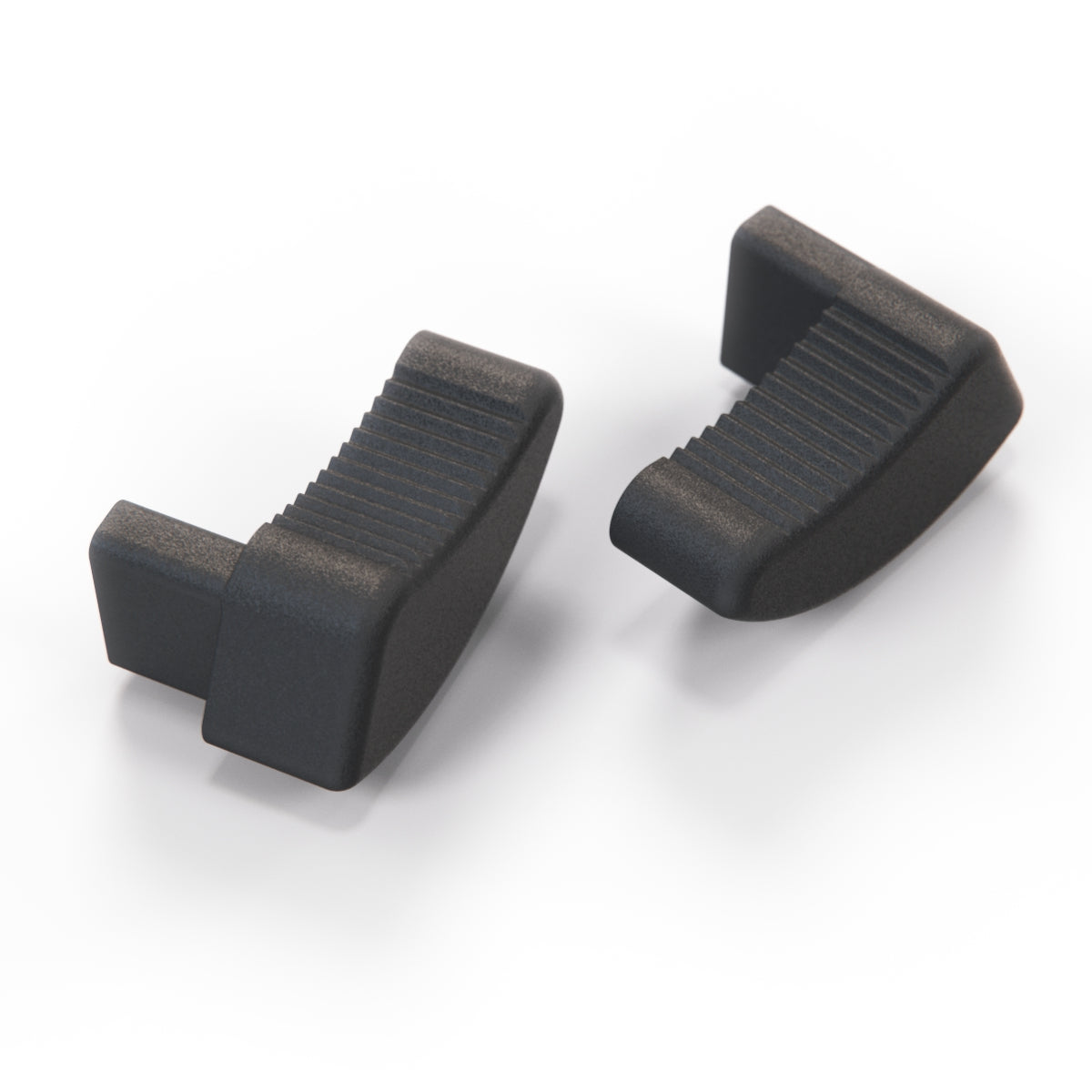 Ferrari F40 208 288 308 328 365 512 Bb Seat Regulator Knob Black Set of 2 (40124604) — view 3