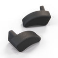 Ferrari F40 208 288 308 328 365 512 Bb Seat Regulator Knob Black Set of 2 (40124604)