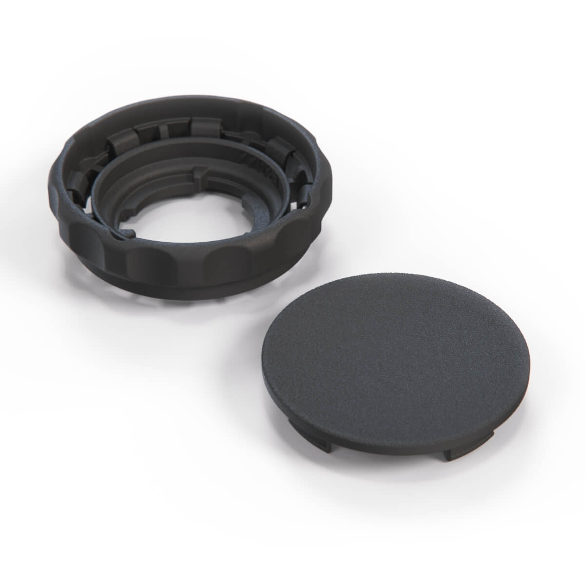 Ferrari F40 208 288 308 328 365 512 Bb Seat Regulator Wheel Knob with Cap Black — view 4