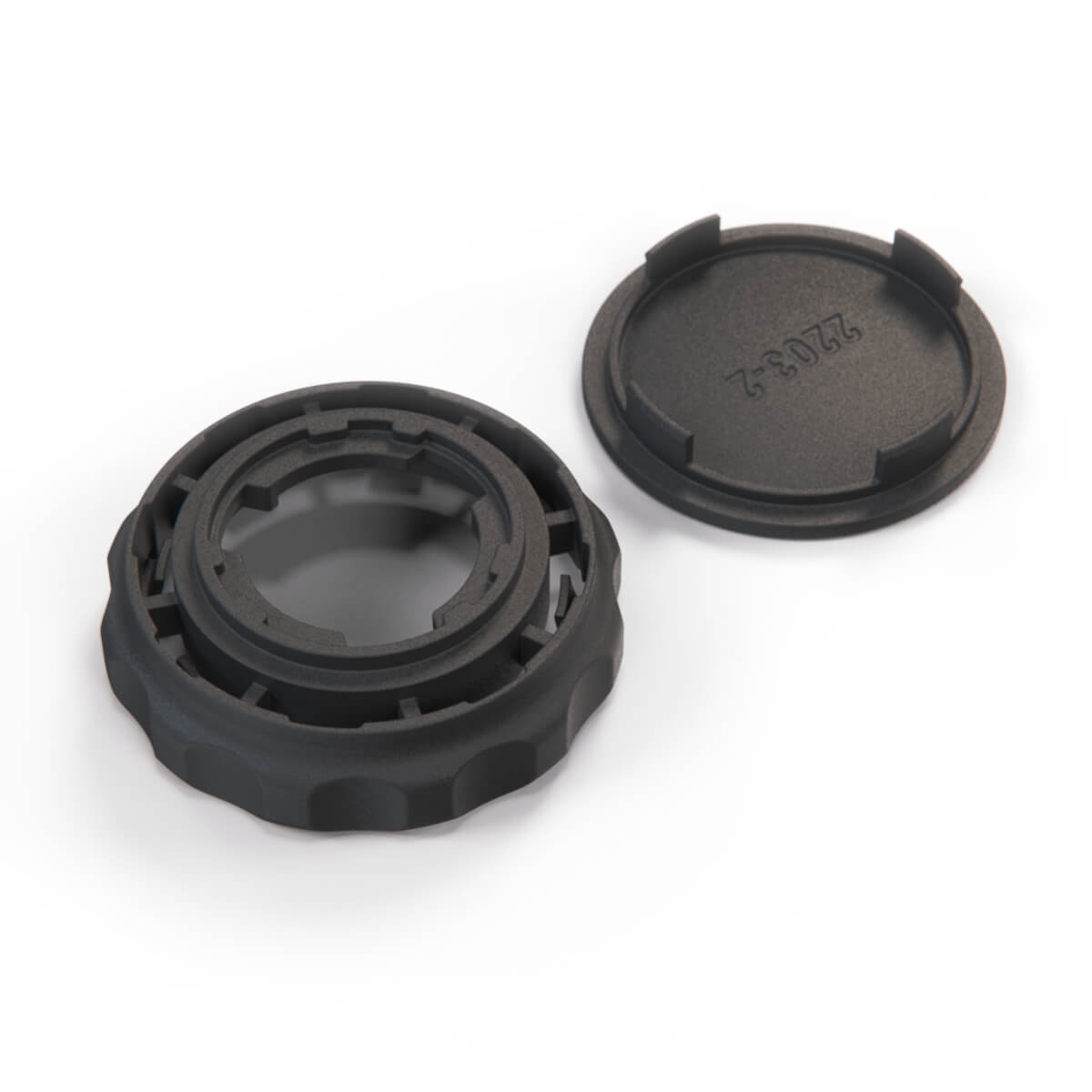 Ferrari F40 208 288 308 328 365 512 Bb Seat Regulator Wheel Knob with Cap Black — view 5