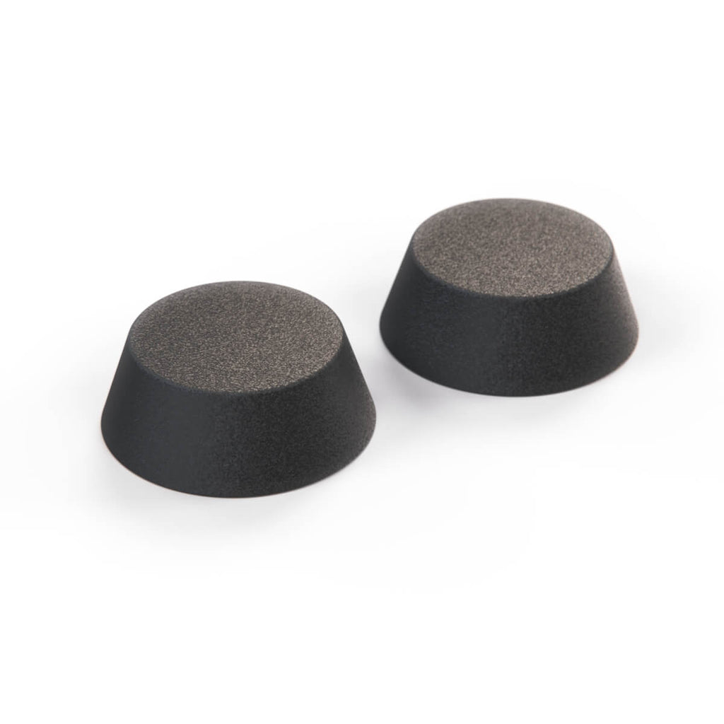 Ferrari 208 288 308 328 512 400 412 Seatbelt Lower Mount Bolt Covers Set of 2 Black