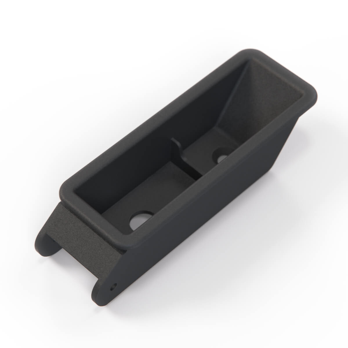 Ferrari 208 308 328 512 Testarossa Hood and Trunk Release Handle Surround Black — view 3