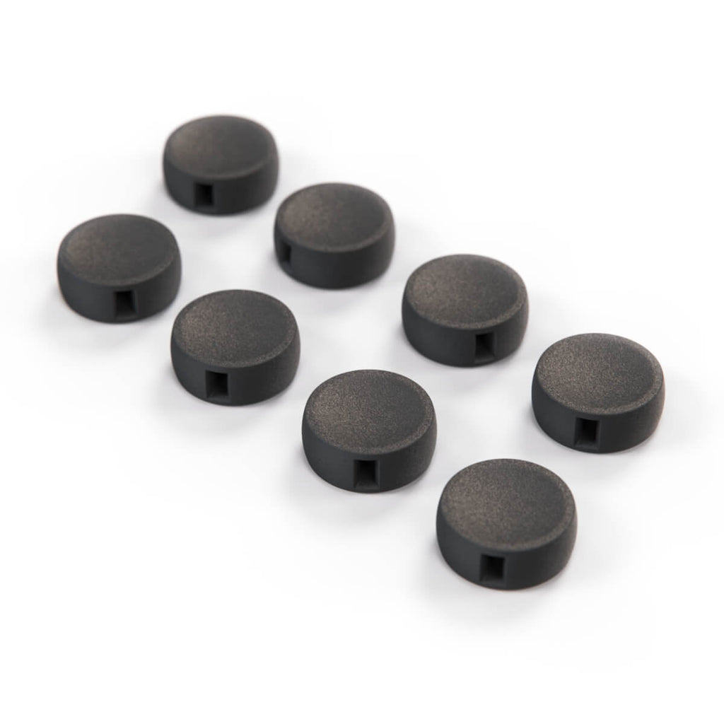 Ferrari 246 288 308 512 Bb Switch Knob Black Set of 8 (50017201) — view 2