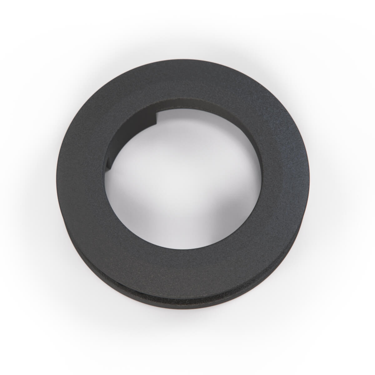 Ferrari 308 328 Ignition Key Cover Trim and Ring Nut Black (60164001 / 60164101) — view 3
