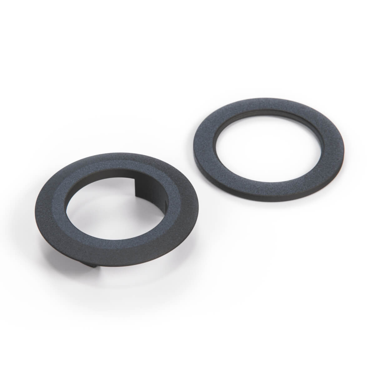Ferrari 308 328 Ignition Key Cover Trim and Ring Nut Black (60164001 / 60164101) — view 5