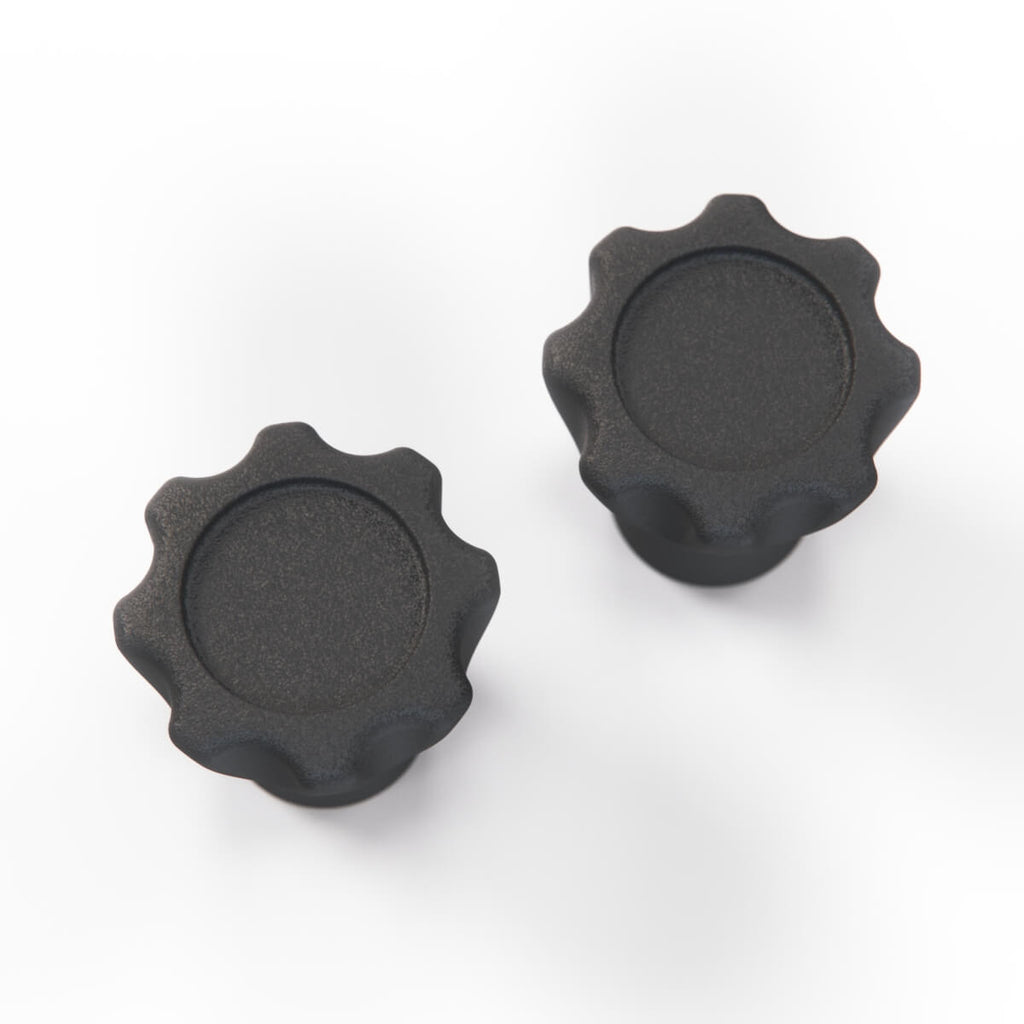 Ferrari 208 288 308 328 512 Bb Seat Offset Adjustment Lever Set of 2 Black (60147600) — view 3