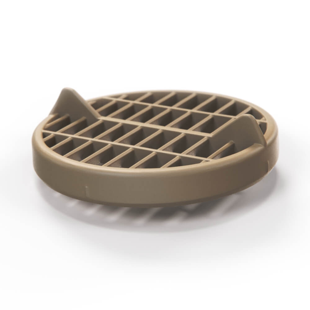 Fiat 124 Spider Dashboard Vent Grille Black or Beige — view 2