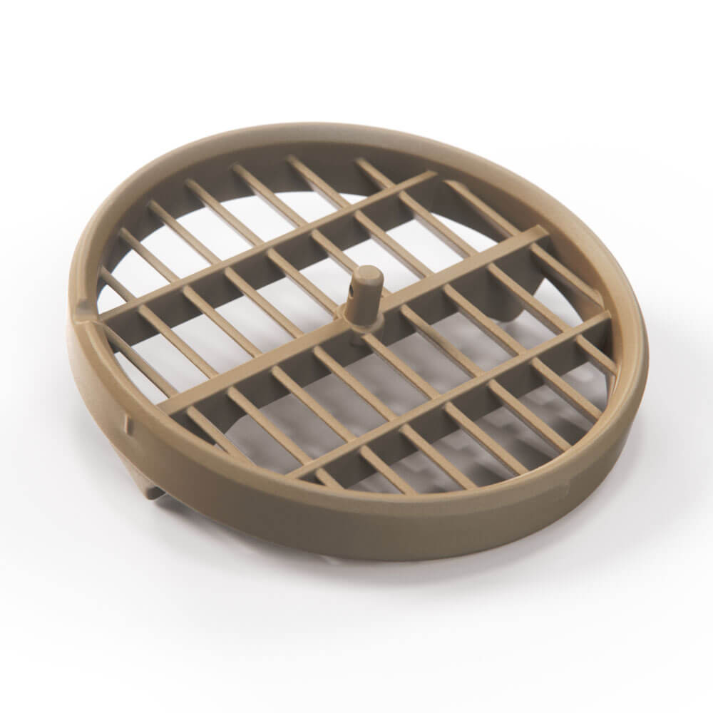 Fiat 124 Spider Dashboard Vent Grille Black or Beige — view 3
