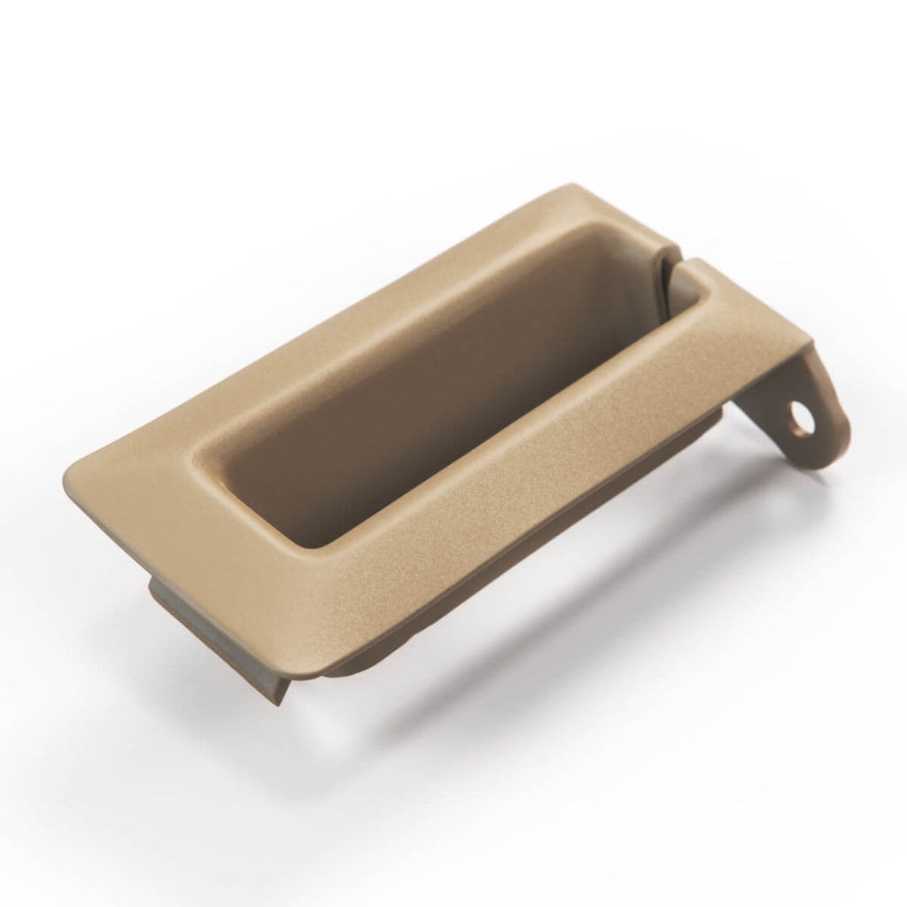 Fiat 124 Spider Rear Seat Belt Guide Left or Right Black or Beige