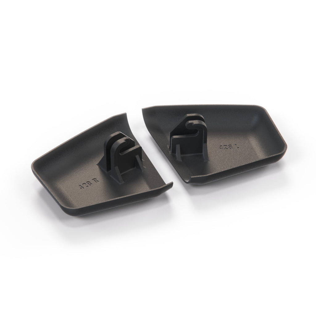 Fiat 124 Spider Shoe Bowl Set Left And Right Plastic Hook Soft Top Cover 1966-1985 — view 2