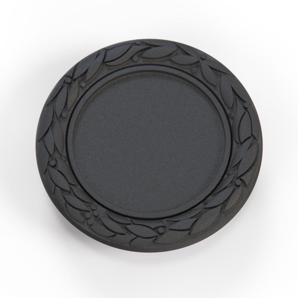 Fiat 124 Sport Coupe Cromodora Wheel Hub Cap Primed or Black — view 5