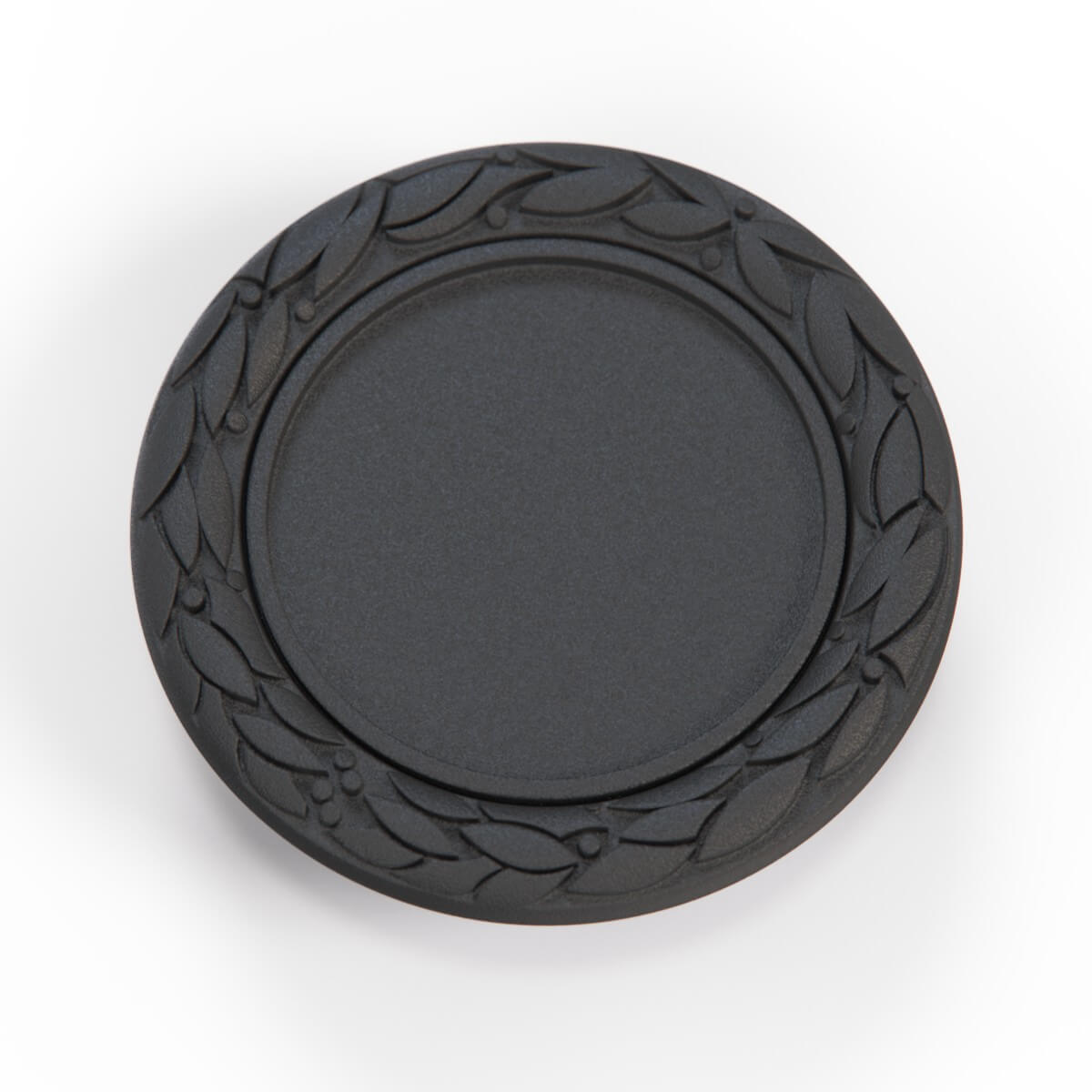 Fiat 124 Sport Coupe Cromodora Wheel Hub Cap Primed or Black — view 5