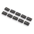 Fiat 124 Sport Coupe Front and Rear Windshield Trim Clip Set of 10 Black (4164595)