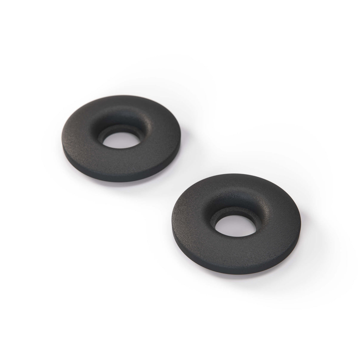 Fiat 124 Sport Coupe Seat 124 Sport Coupe 1600 1800 Door Opening Lever Trim Ring Set of 2 Black (4166627)
