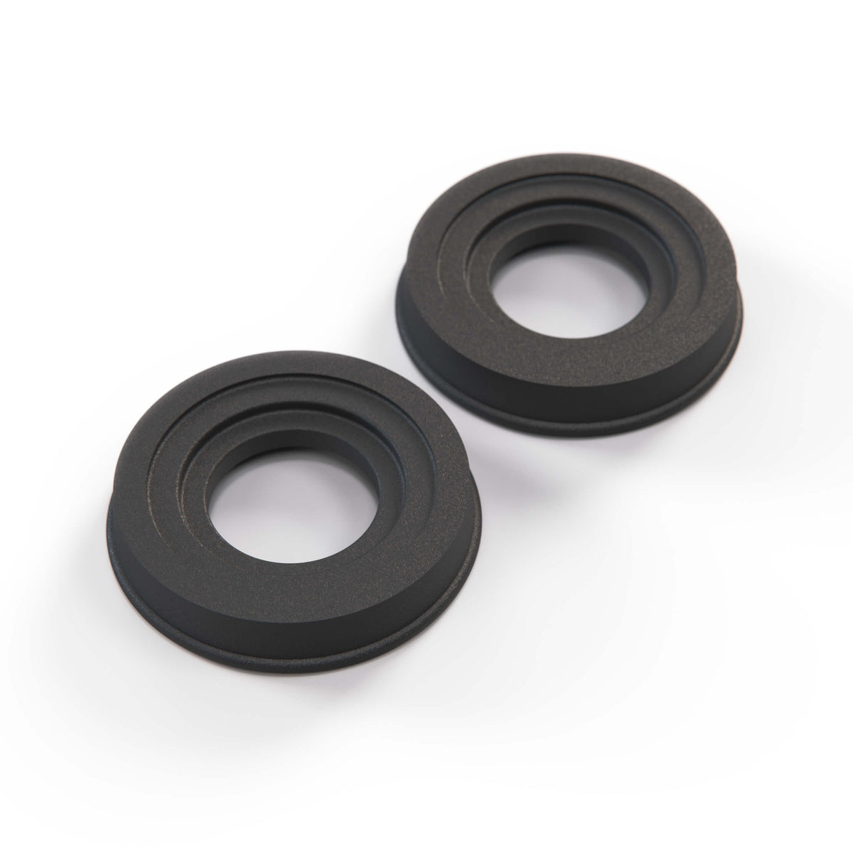 Fiat 124 Sport Coupe Seat 124 Sport Coupe 1600 1800 Door Window Crank Handle Trim Ring Set of 2 Black (4163562)