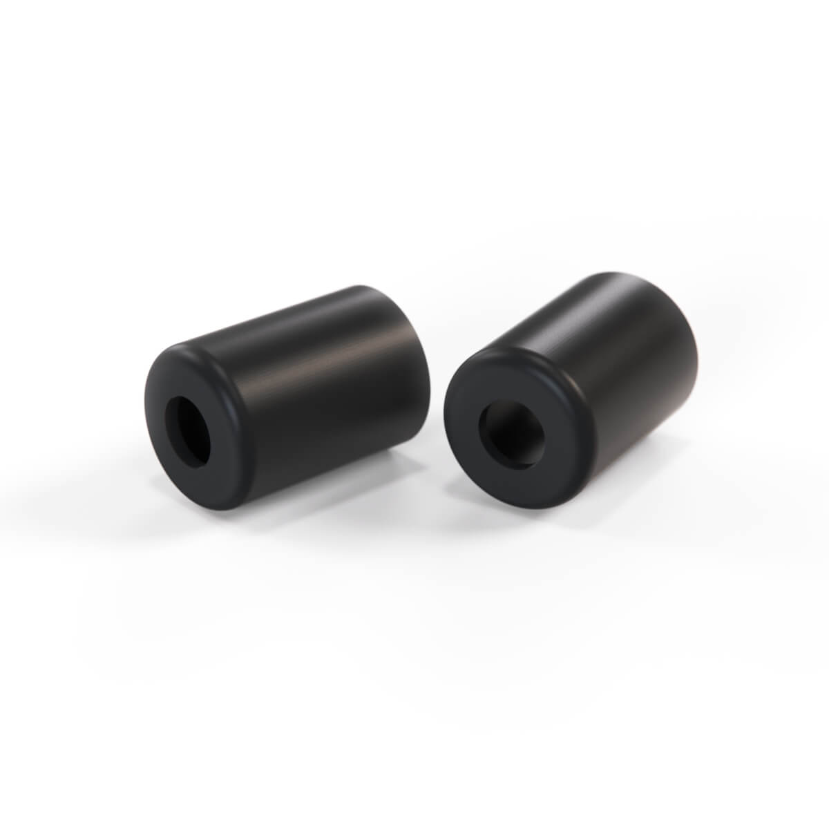 Fiat 124 Sport Coupe Seat 124 Sport Coupe Front Seat Stopper Bushing Cap Set of 2 Black — view 2