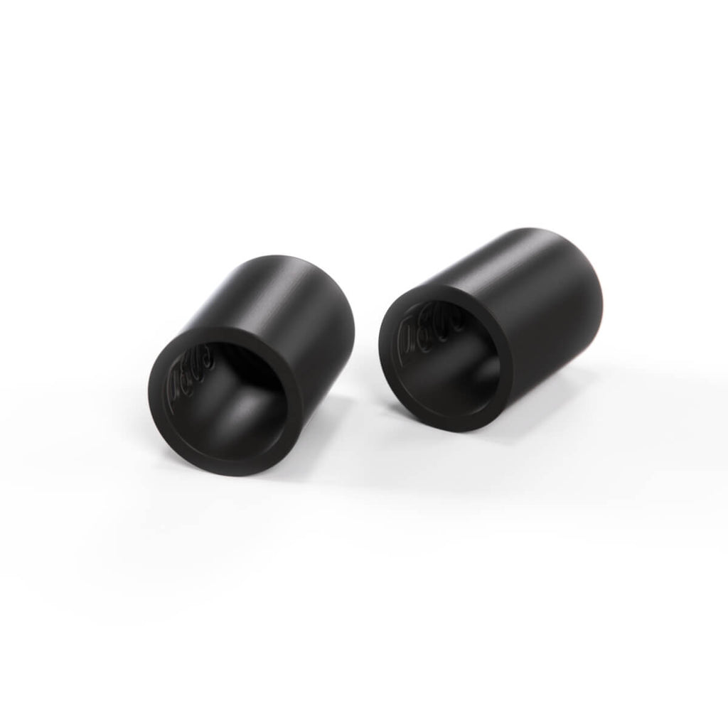 Fiat 124 Sport Coupe Seat 124 Sport Coupe Front Seat Stopper Bushing Cap Set of 2 Black — view 3
