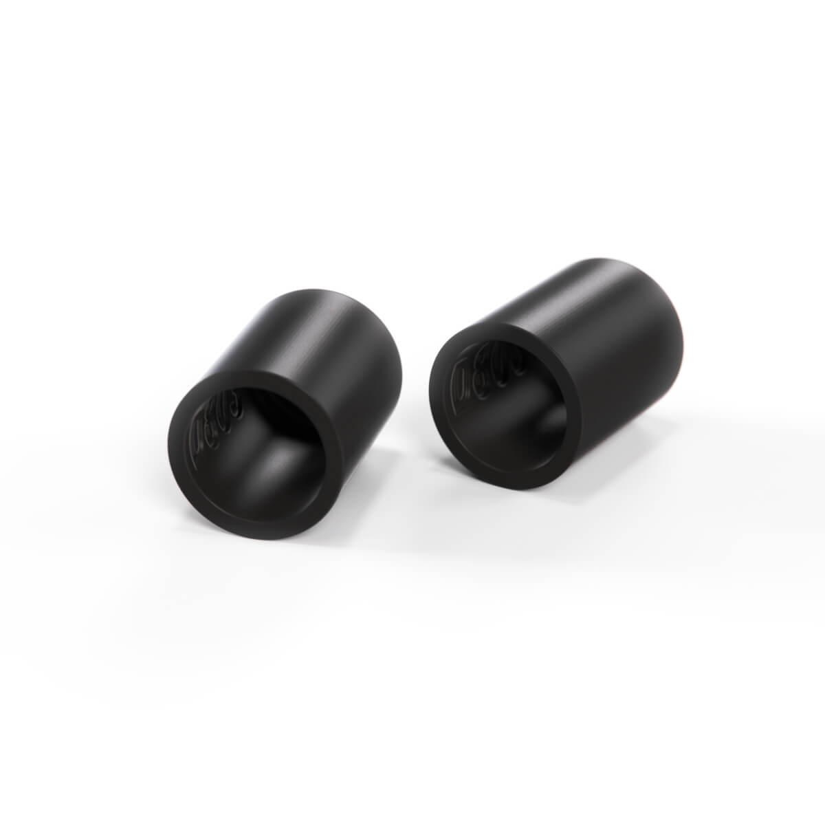 Fiat 124 Sport Coupe Seat 124 Sport Coupe Front Seat Stopper Bushing Cap Set of 2 Black — view 3