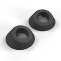 Fiat 124 Sport Coupe Windshield Wiper Post Bezel Set Of 2 Black 4158401