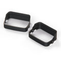 Fiat 126P Hungarian Style Headlight Visors Lamp Covers Set of 2 Black