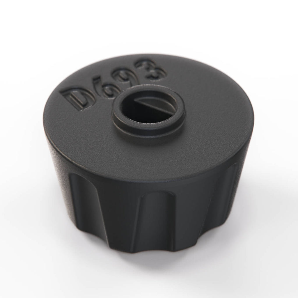 Fiat 126P Windshield Wiper Speed Regulator Knob Black RPW126 — view 4