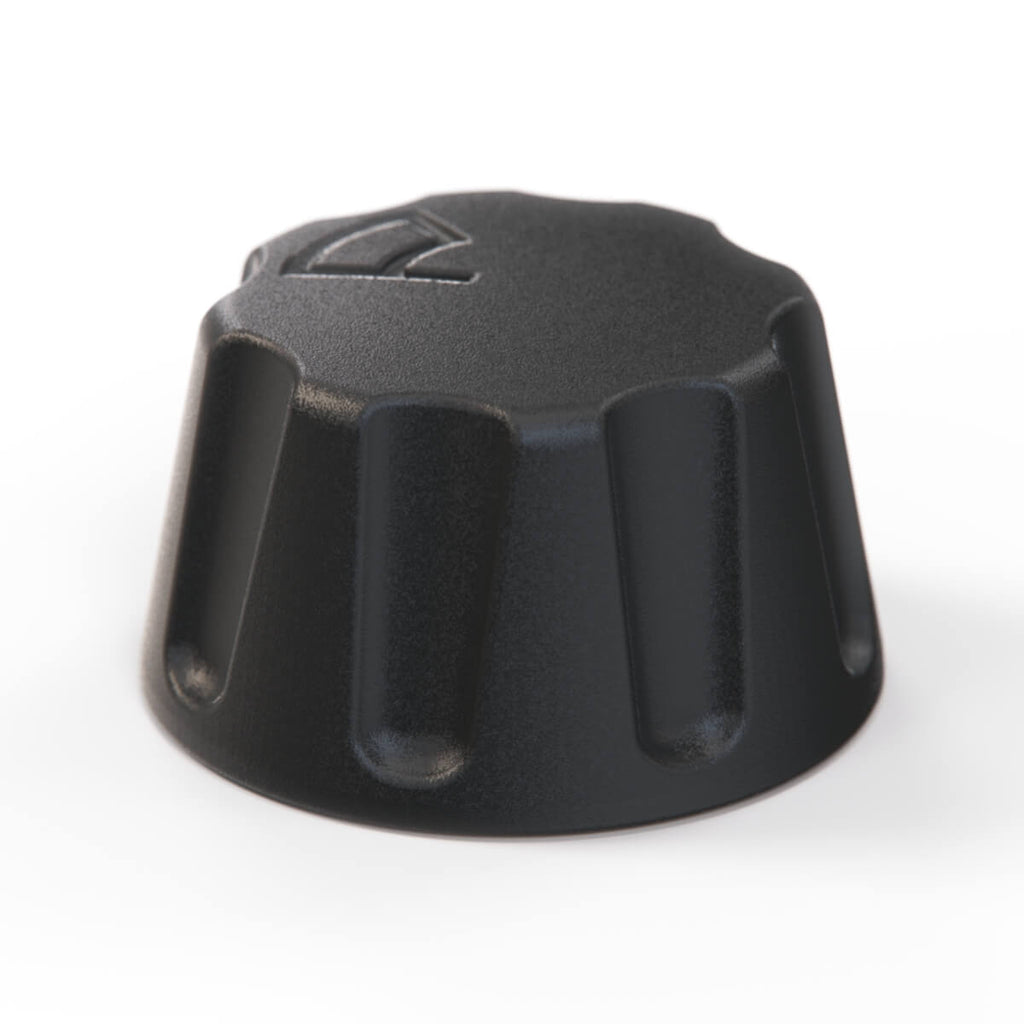 Fiat 126P Windshield Wiper Speed Regulator Knob Black RPW126 — view 3