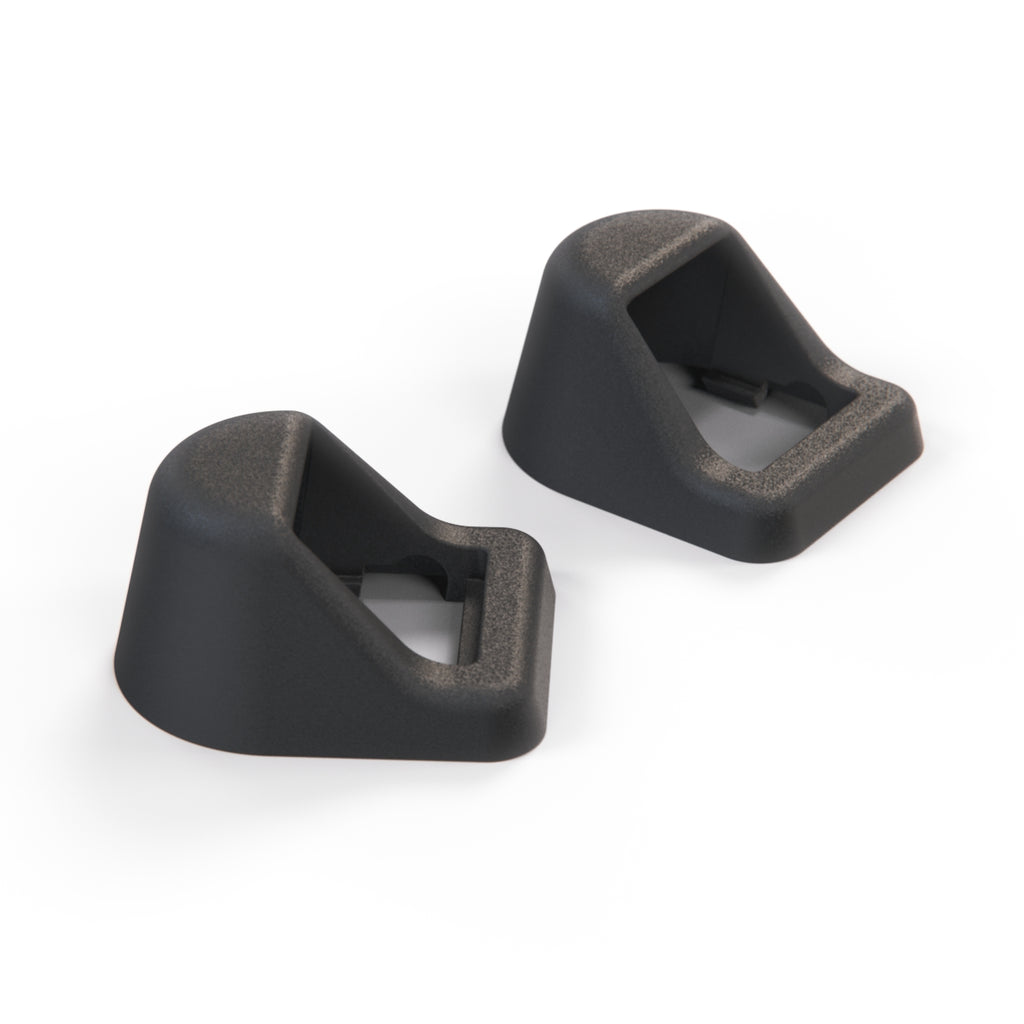 Fiat 127 131 Ducato Fiorino Door Handle Cover Set of 2 Black (4395540) — view 2