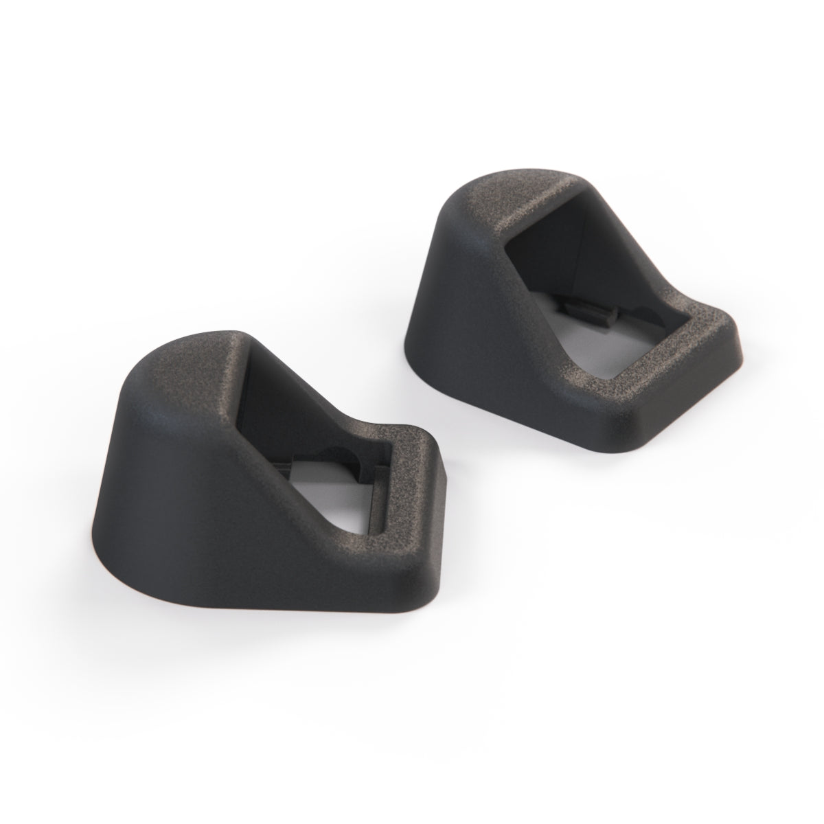 Fiat 127 131 Ducato Fiorino Door Handle Cover Set of 2 Black (4395540) — view 2
