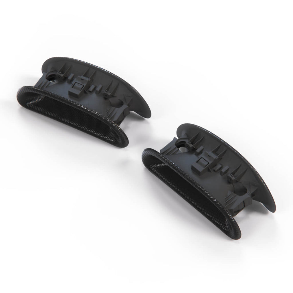 Fiat 500 595 695 Abarth Carbon Fibre Headrest Insert Set of 2 Seats (1726243 / 1726244) — view 5