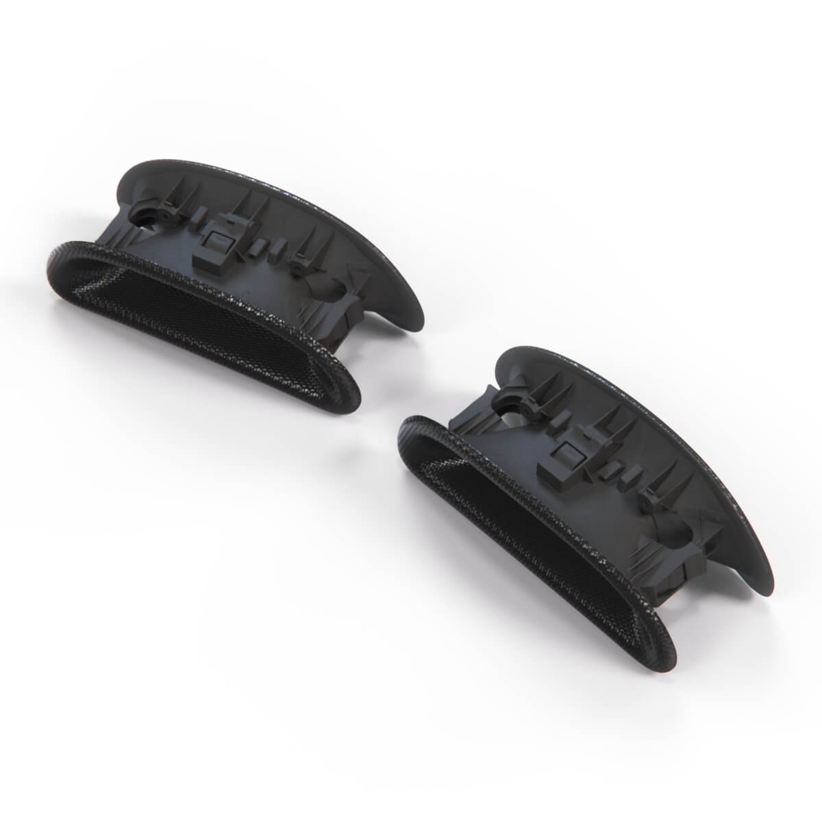 Fiat 500 595 695 Abarth Carbon Fibre Headrest Insert Set of 2 Seats (1726243 / 1726244) — view 5