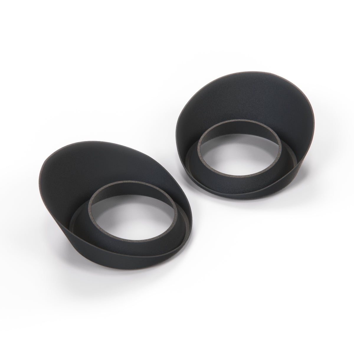 Fiat 500 Abarth Front Fog Trim Set of 2 Left and Right Black (735528190 & 735528191) — view 3