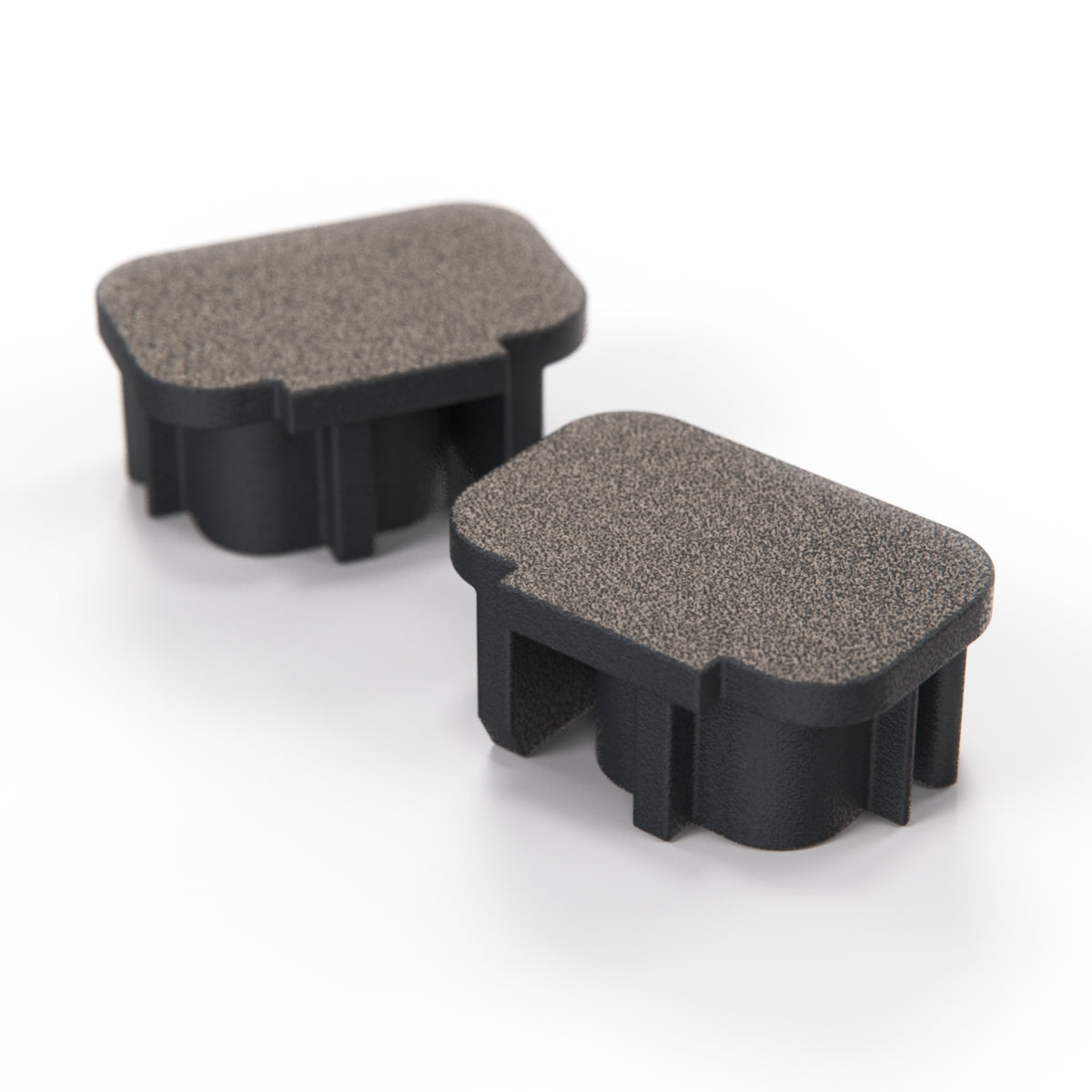 Fiat 500 Sunroof Bracket Component of Repair Kit Set of 2 Left and Right Black (131226500AS03 & 131226600AS03) — view 2