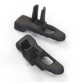 Fiat 500 Sunroof Bracket Component of Repair Kit Set of 2 Pieces Left and Right Black