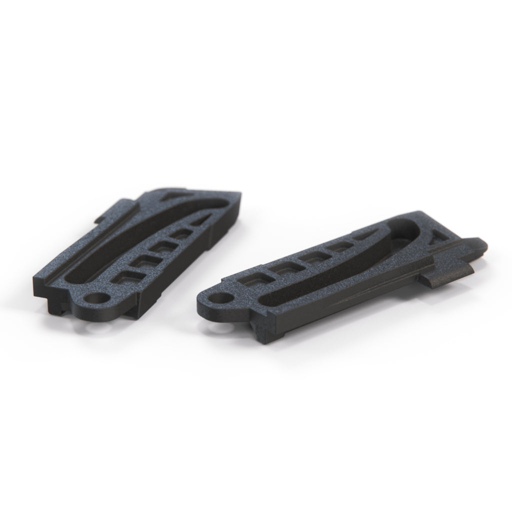 Fiat 500 Sunroof Bracket Repair Kit Set of 2 Black (122300AS0 & 122400AS0)