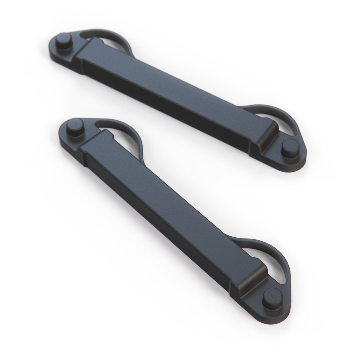 Fiat 500 Sunroof Hood Guide Repair Kit Set of 2 Black (131227100AS00)