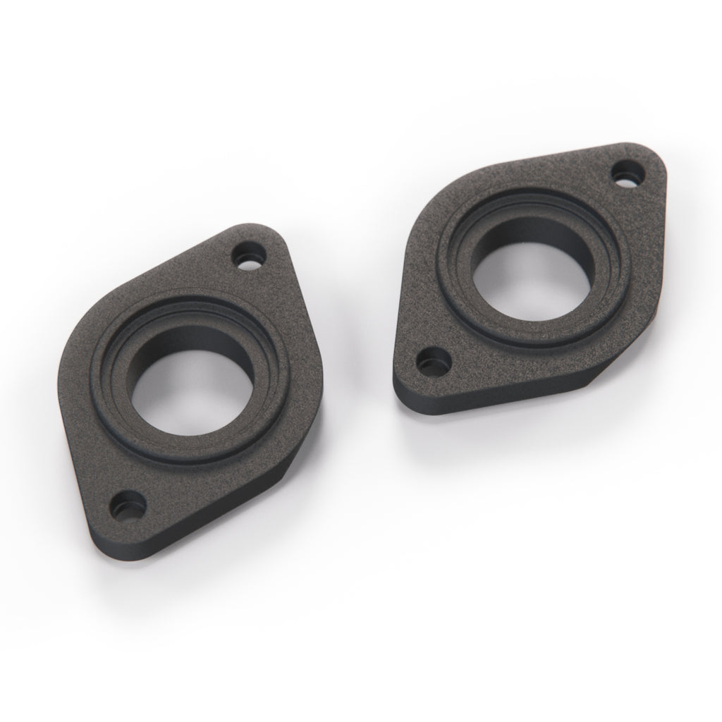 Fiat 500 Sunroof Repair Kit Component Bracket Set of 2 Black (131223704AS02)