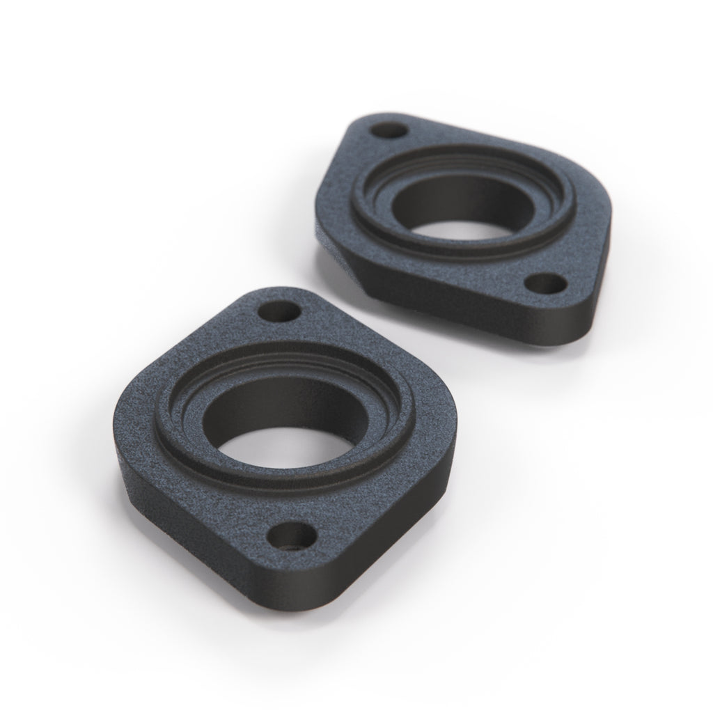 Fiat 500 Sunroof Repair Kit Component Bracket Set of 2 Black (131223704AS02) — view 2